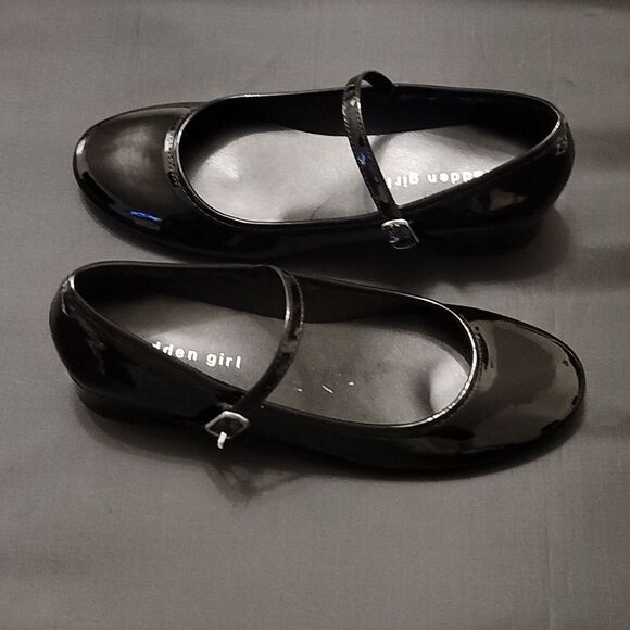 BRAND NEW MADDEN GIRL MARY JANE STYLE WOMEN'S LOW BLOCK HEEL SHOE G1 - Picture 5 of 16